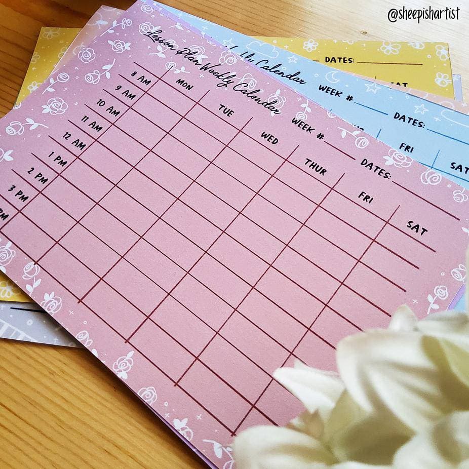 Weekly Lesson Planner