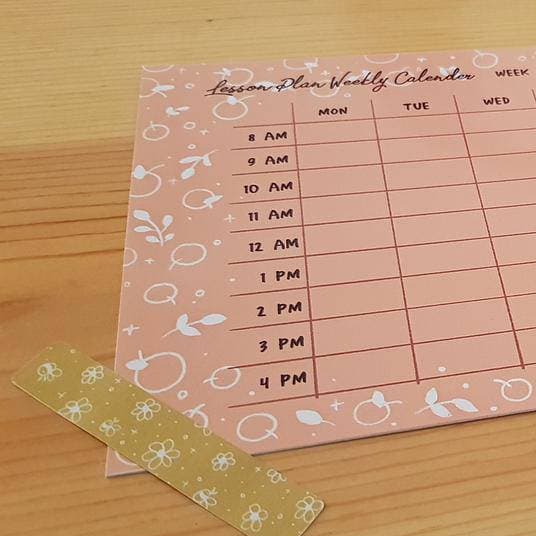 Weekly Lesson Planner
