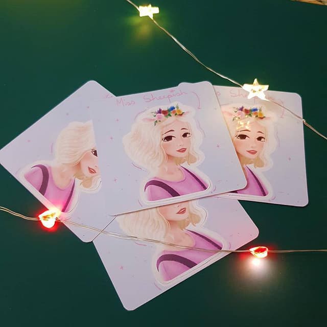 Miss Sheepish Stickers